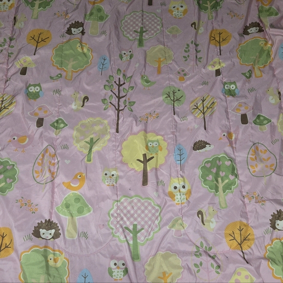 Circo Other - Vintage Girls Owl Forest Bed Blanket 2012 For Twin Size